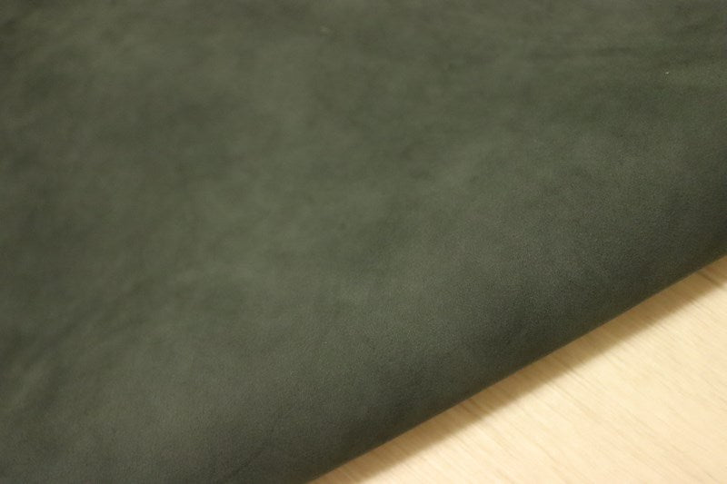 ds28円！[ネイビー]新入荷 国産 牛革 クロム革 ヌバック 100ds