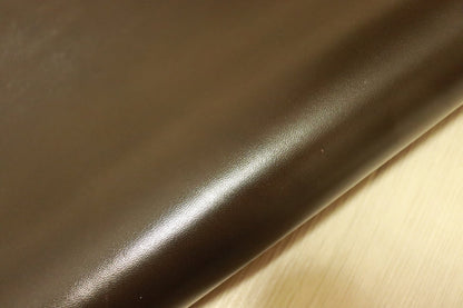 ds28円！[ビターブラウン]新入荷 国産 ひつじ革 クロム革 スムース加工 109ds