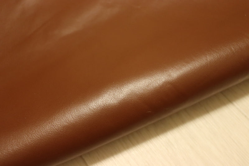 ds28円！[チョコブラウン]新入荷 国産 牛革 姫路レザー クロム革 スムース加工 160ds