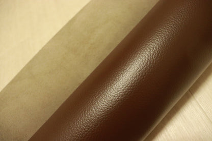 ds28円！[チョコブラウン]新入荷 国産 牛革 姫路レザー クロム革 シボ型押し 顔料仕上げ 230ds