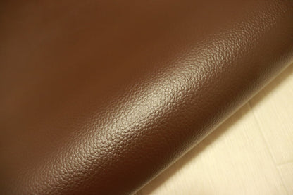 ds28円！[チョコブラウン]新入荷 国産 牛革 姫路レザー クロム革 シボ型押し 顔料仕上げ 230ds