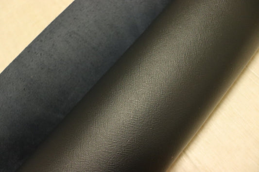 ds28円！[ネイビー]新入荷 国産 牛革 姫路レザー クロム革 絹目型押し 顔料仕上げ 230ds