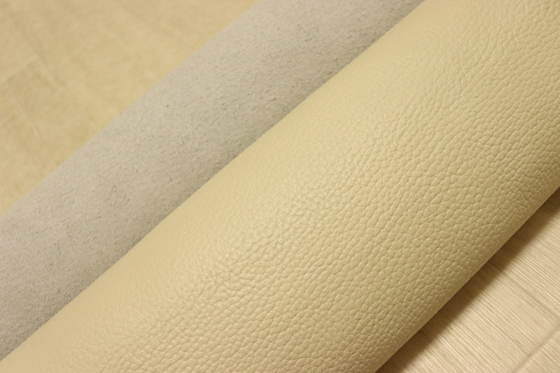 ds28円！[アイボリー]新入荷 国産 牛革 姫路レザー クロム革 シボ型押し 230ds