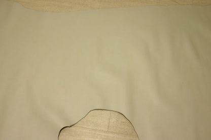ds28円！[アイボリー]新入荷 国産 牛革 姫路レザー クロム革 シボ型押し 顔料仕上げ 230ds