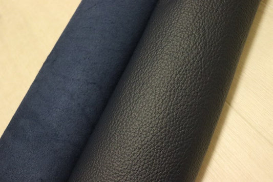 ds28円！[ネイビー]新入荷 国産 牛革 姫路レザー クロム革 シボ型押し 230ds