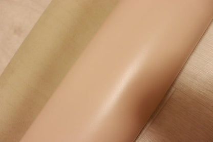 ds28円！[ピーチ]SALE！ 国産 牛革 姫路レザー クロム革 顔料仕上げ 260ds