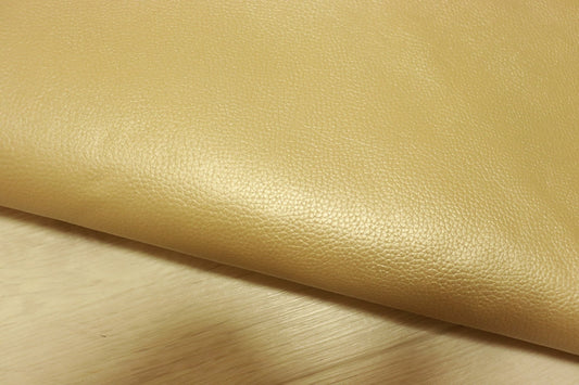 ds28円！[シャンパンゴールド]SALE!国産 牛革 シボ型押し  268ds