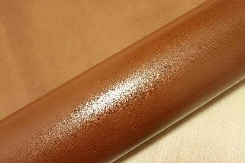 ds28円！[キャメルブラウン]新入荷 国産 ひつじ革 クロム革 スムース加工 86ds