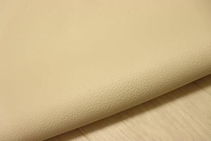 ds28円！[クリーム]新入荷 国産 牛革 クロム革 シボ型押し 90ds