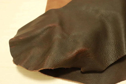 ds43円！インドレザー　モチモチ　シュリンクシボ　オイルヌメ　86ds