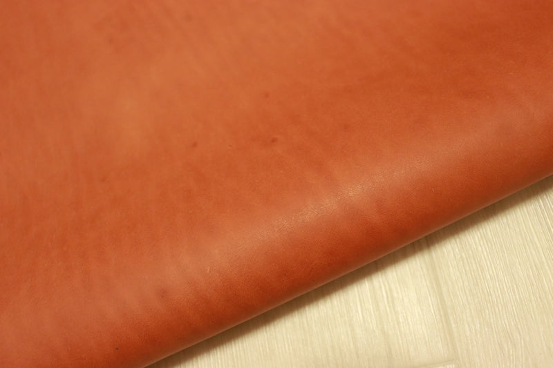 ds65円！[オレンジブラウン]新入荷 イタリアンレザー 牛革 ヌメ革 ショルダー オイルヌメ 145ds