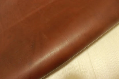 ds72円！[チョコブラウン]新入荷！イタリアンレザー 牛革 ヌメ革 ショルダー オイルヌメ 上質 135ds