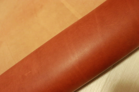 ds72円！[レッドブラウン]新入荷イタリアンレザー 牛革 ヌメ革 ショルダー オイルヌメ 上質 143ds