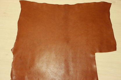 ds75円！[キャメルブラウン]新入荷イタリアンレザー 牛革 ヌメ革 ショルダー シュリンクシボ 上質 122ds