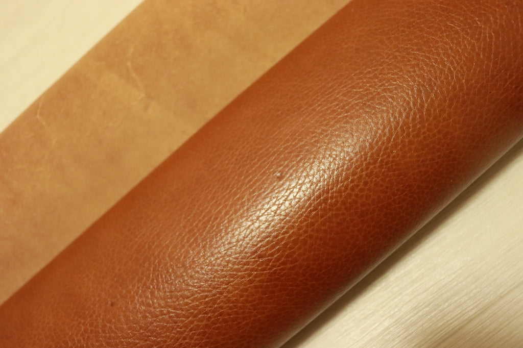 ds75円！[キャメルブラウン]新入荷イタリアンレザー 牛革 ヌメ革 ショルダー シュリンクシボ 上質 122ds