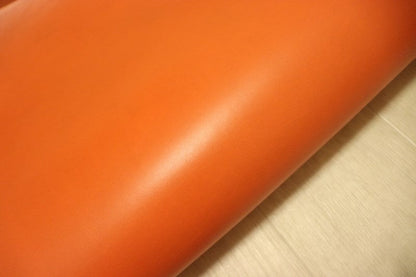 ds75円！[オレンジ]新入荷 イタリアンレザー 牛革 ヌメ革 ショルダー オイルヌメ 上質 132ds