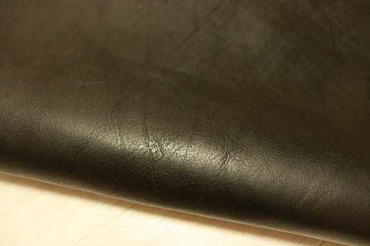 ds75円！[ブラック]新入荷！イタリアンレザー 牛革 ヌメ革 ショルダー オイルヌメ 上質！ 153ds