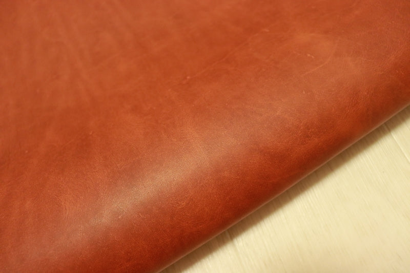 ds75円！[レッドブラウン]新入荷 イタリアンレザー 牛革 ヌメ革 ショルダー オイルヌメ 上質 165ds
